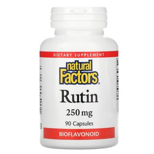 Витамин P Natural Factors Rutin 250 мг 90 Capsules (NFS-01391) Витамин P Natural Factors Rutin 250 мг 90 Capsules (NFS-01391)