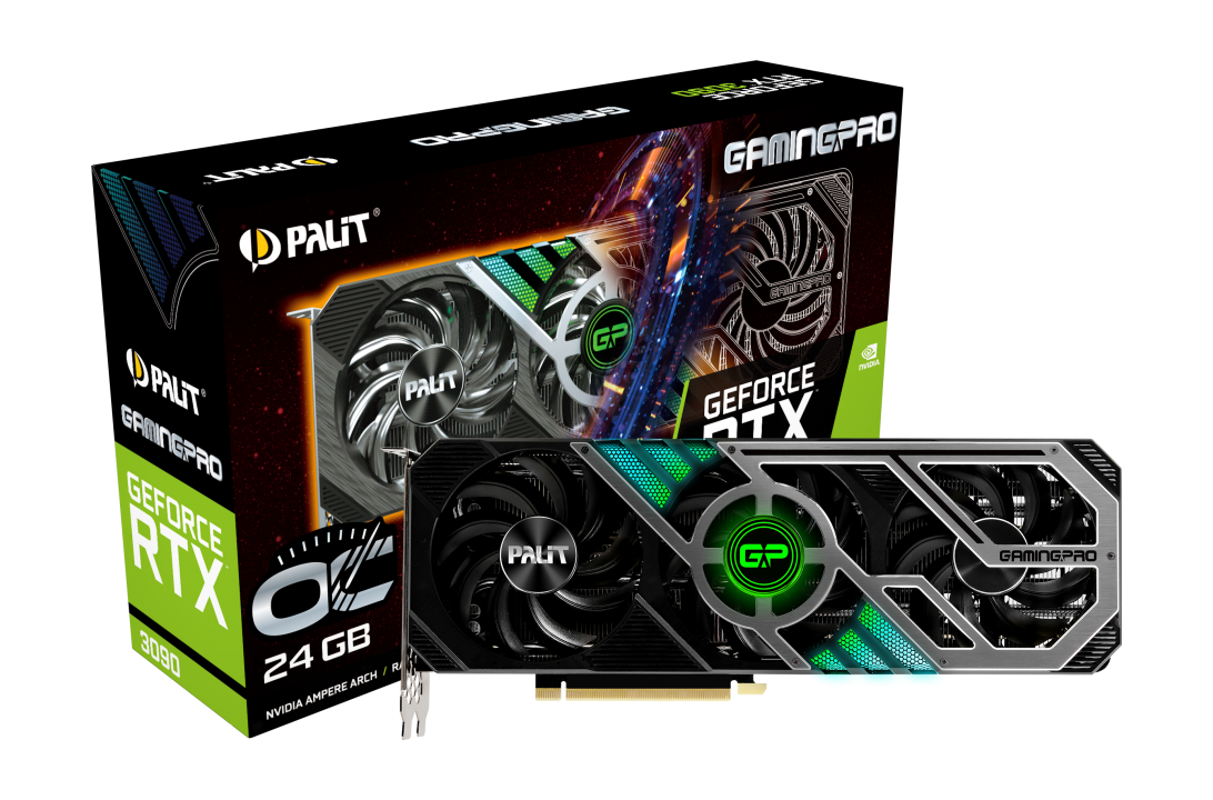 Відеокарта Palit GeForce RTX 3090 GamingPro - фото 10