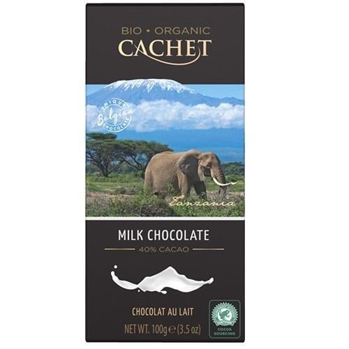 Шоколад Молочный Cachet Bio Organic Milk 21362 90 г (27053661)