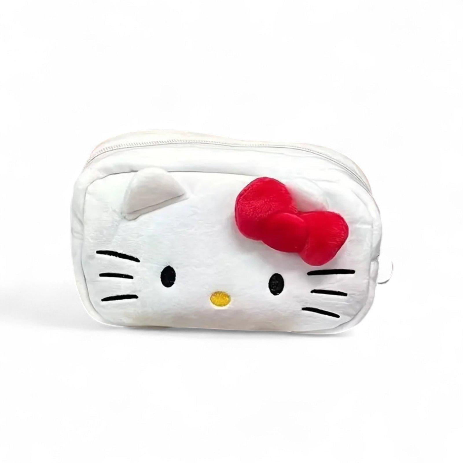 Пенал школьный мягкий Hello Kitty с застежкой-молнией 18x5x11 см (33243085)