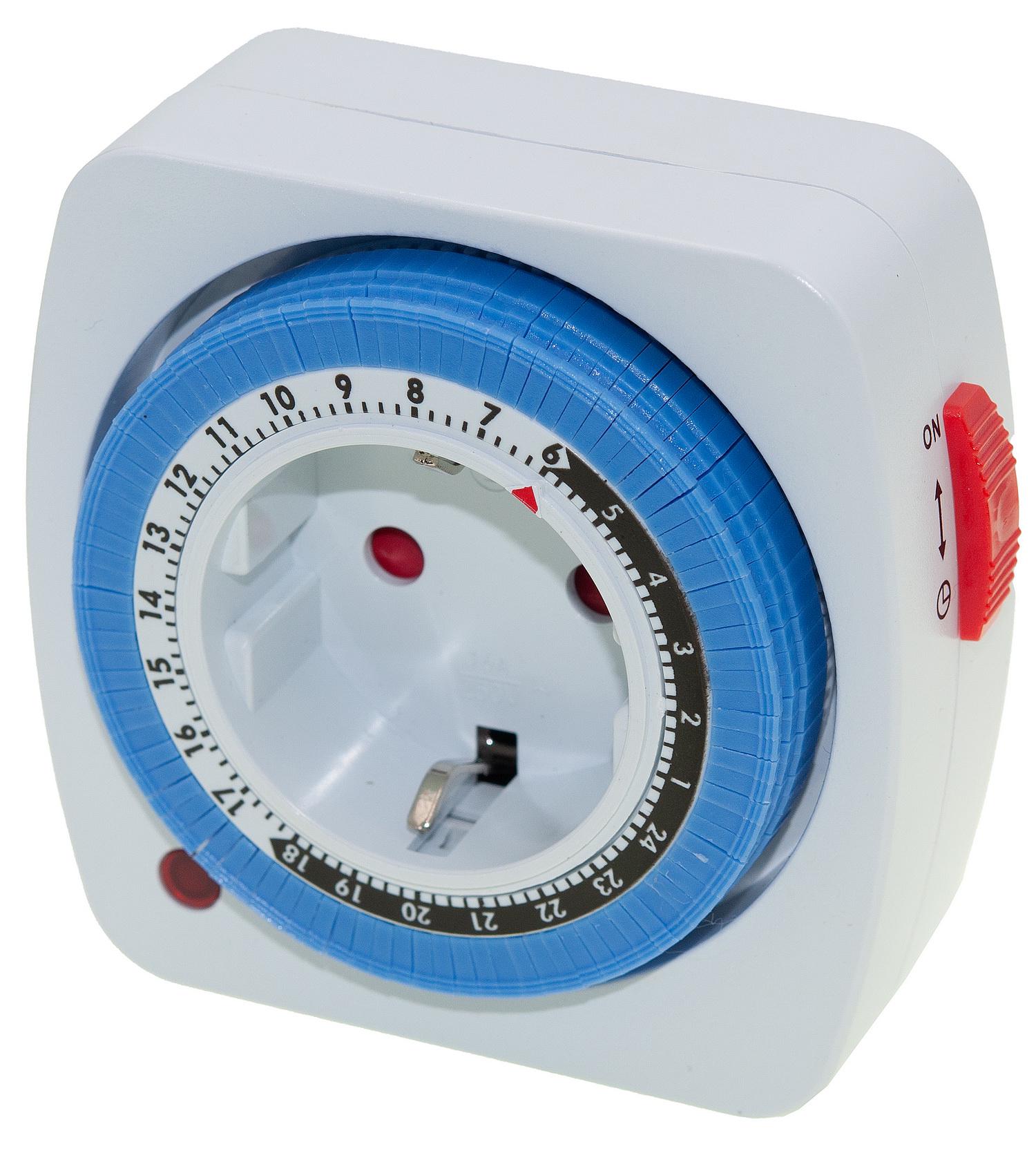 Таймер механический суточный Right Hausen HN-06.3.02.1 с шагом 15 минут (HN-063021) Таймер механический суточный Right Hausen HN-06.3.02.1 с шагом 15 минут (HN-063021)