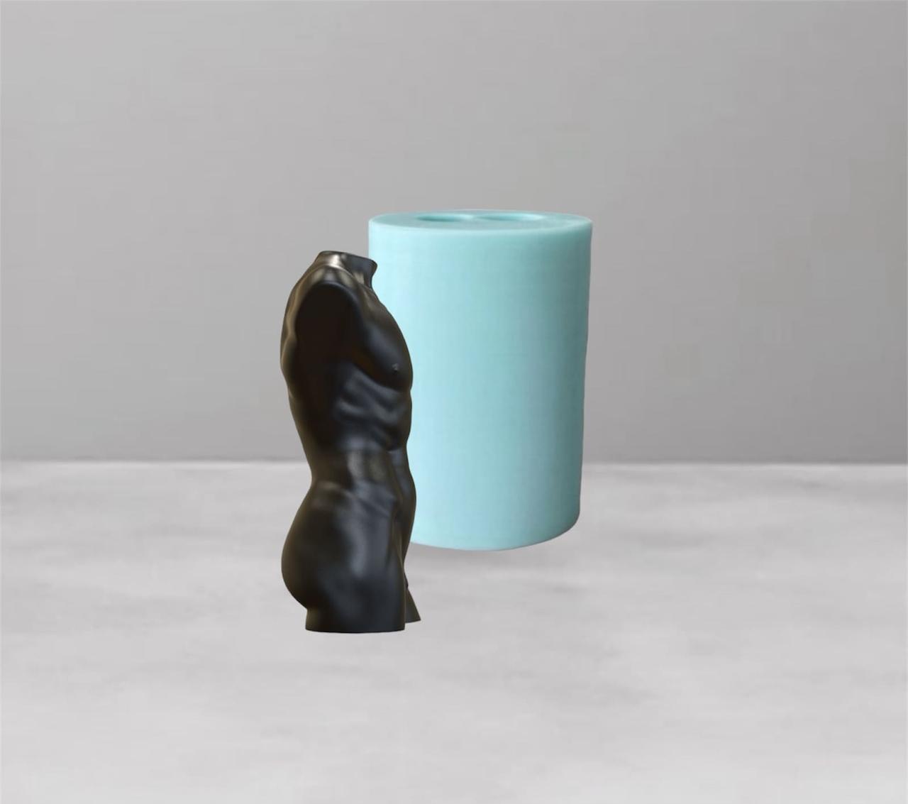 Молд для свічок Чоловіче оголене тіло 9,5 см (15420104) - фото 4 Молд для свічок Чоловіче оголене тіло 9,5 см (15420104) - фото 4