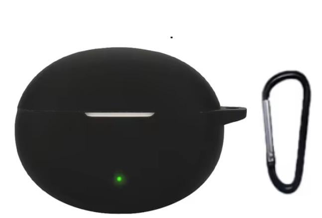 Чехол-накладка DK Silicone Candy Friendly с карабином для Oppo Enco Air 4 Pro Black