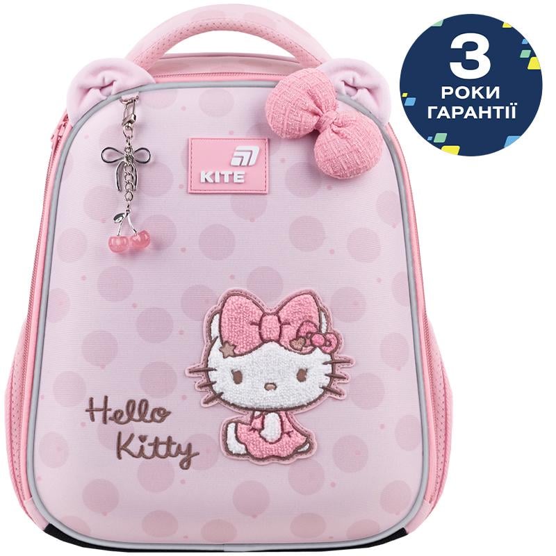 Шкільний рюкзак каркасний Kite Education Hello Kitty HK26-555S-2