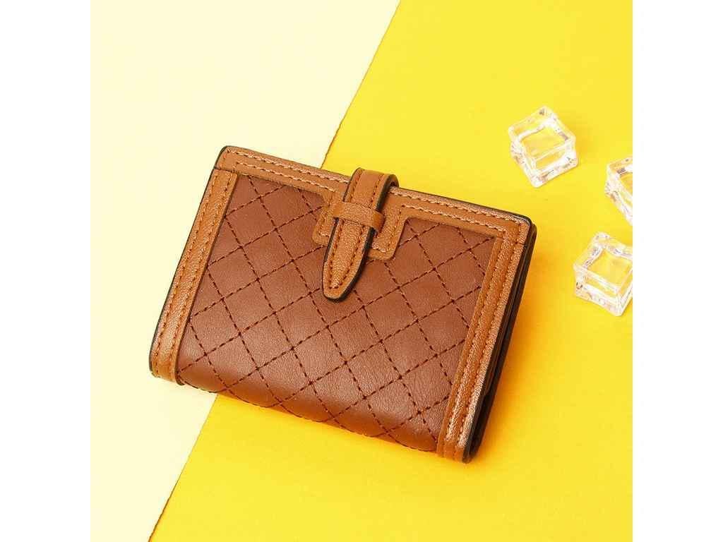 Визитница женская SLN-023-7 экокожа Коричневый (912740)