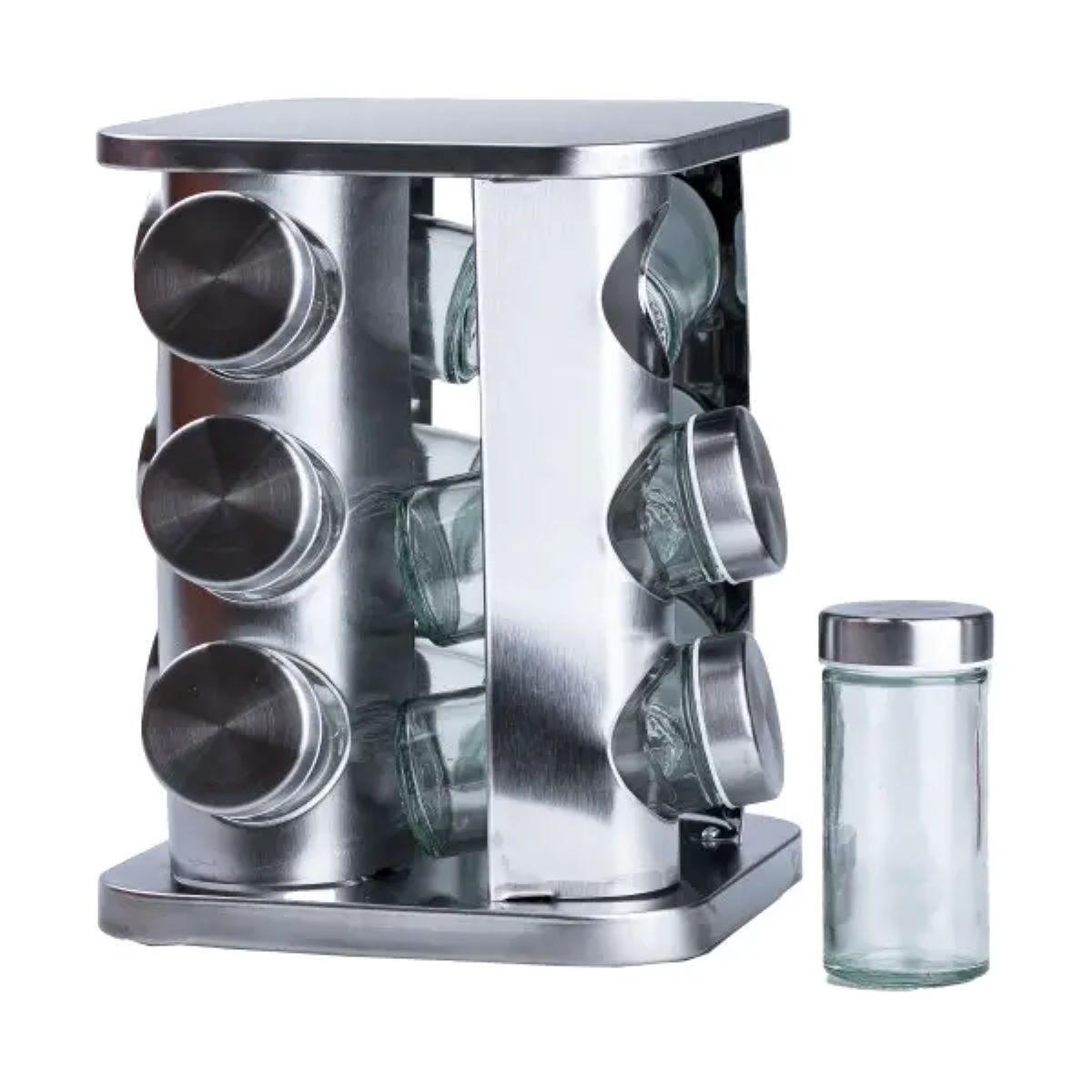 Набір для спецій на підставці 12 шт. по 100 мл (HP15290) - фото 3 Набір для спецій на підставці 12 шт. по 100 мл (HP15290) - фото 3