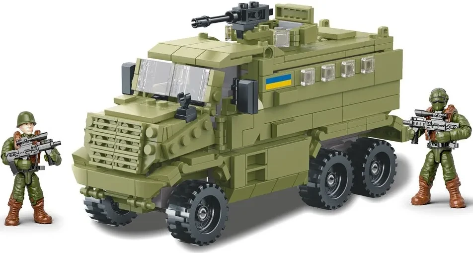 Конструктор KB 1131 машина ВСУ MRAP Shrek One Крап Шрек 1 532 дет. (2800403244)