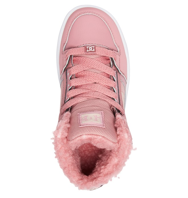 Кросівки DC Shoes Pure High Top Wnt р. 34,5/3,5/22,2 см Рожевий - фото 4