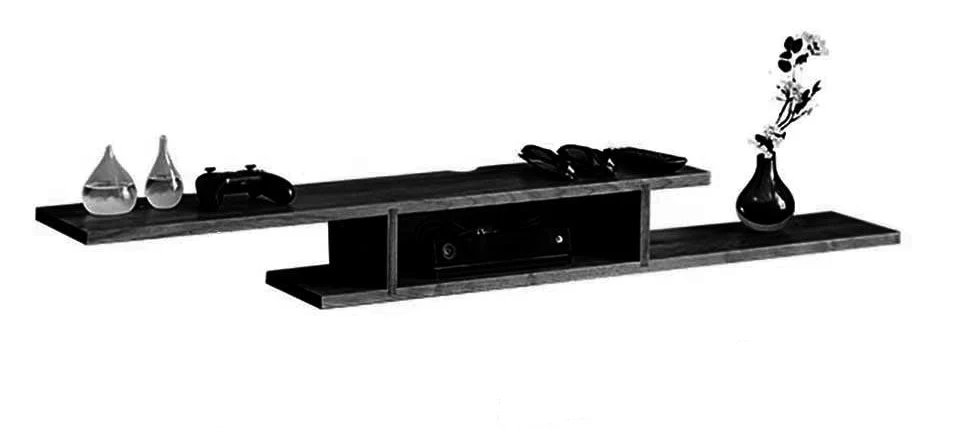 Полиця для роутера з дерева Ілістер 150 Венге (ПВР-152112)