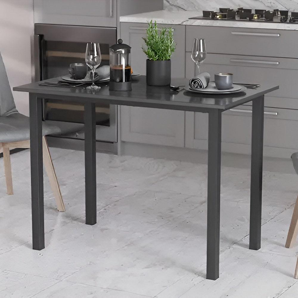 Стол универсальный Ferrum-decor Knap металл/ДСП 16 мм 750x1000x600 мм Черный/Сосная Кембра (FRD-106345)