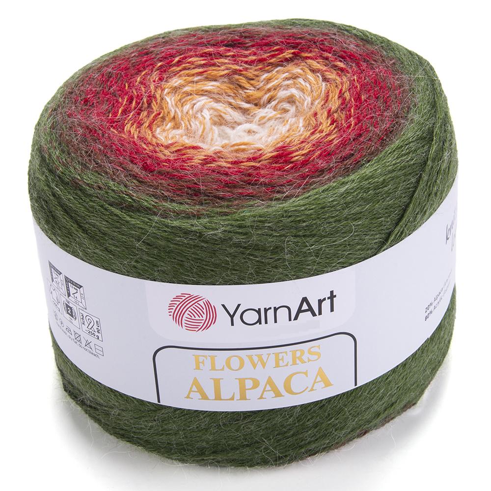 Пряжа YarnArt Flowers Alpaca 420