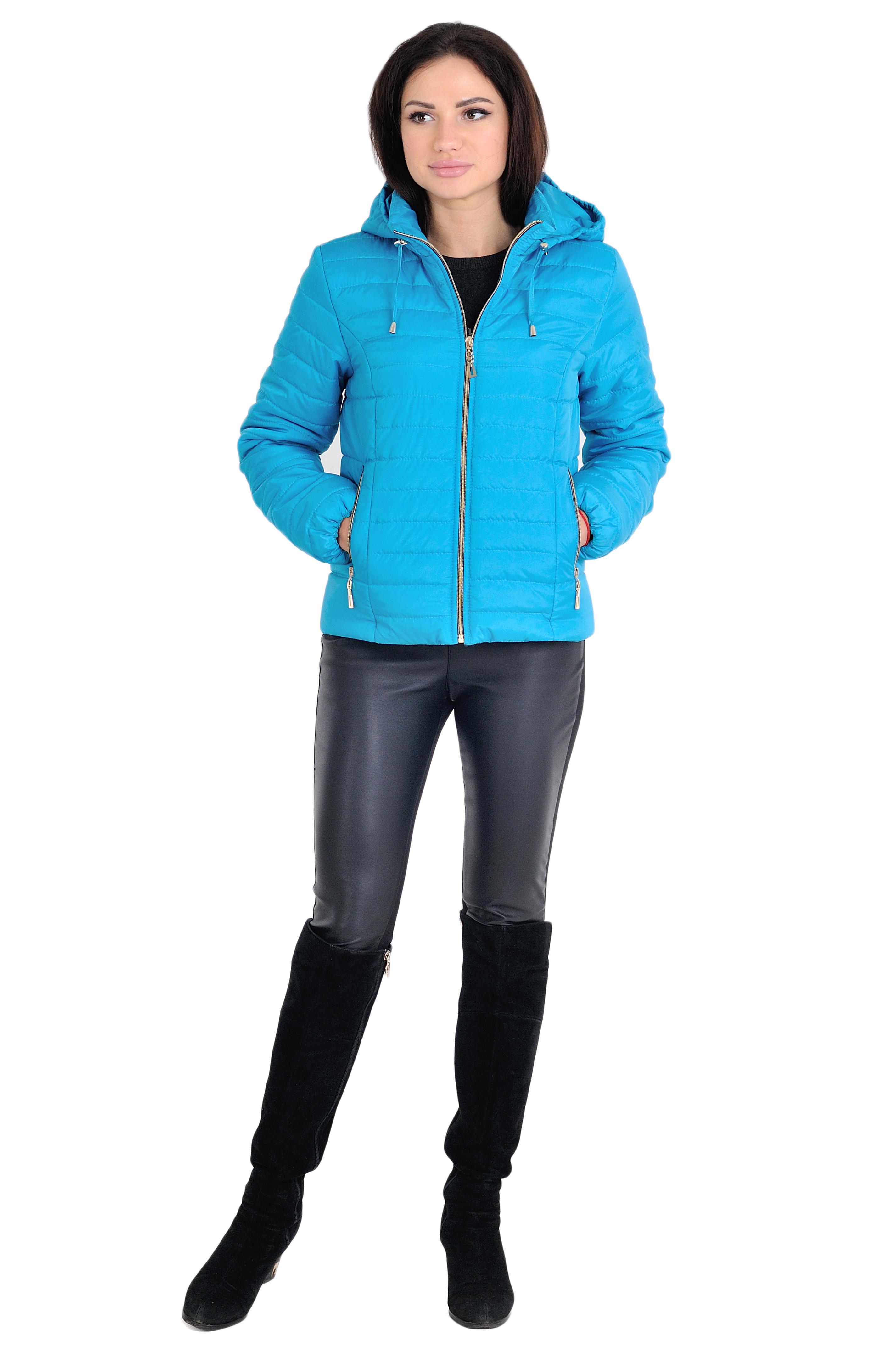 Куртка жіноча Женев'єва р. 44 Бірюзовий (0240-мк) Куртка жіноча Женев'єва р. 44 Бірюзовий (0240-мк)