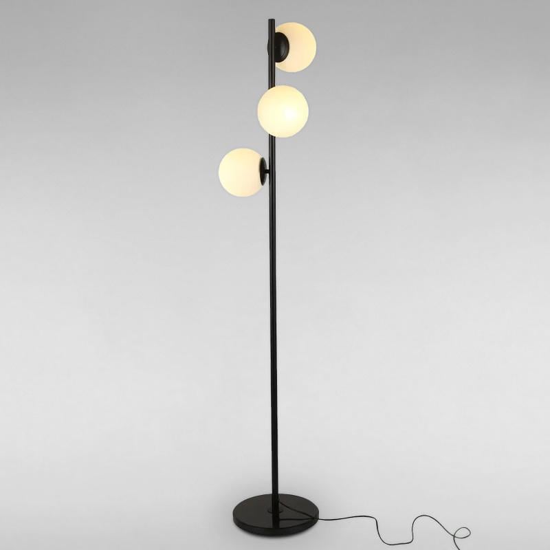 Напольный светильник Торшер LS-18129-3 Черный/Белый