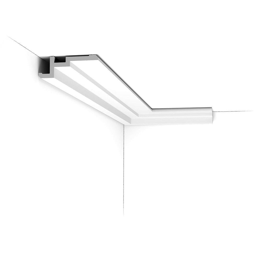 Карниз дюрополимерный Orac Decor CX196 жесткий 113х40x2000 мм (29085046)
