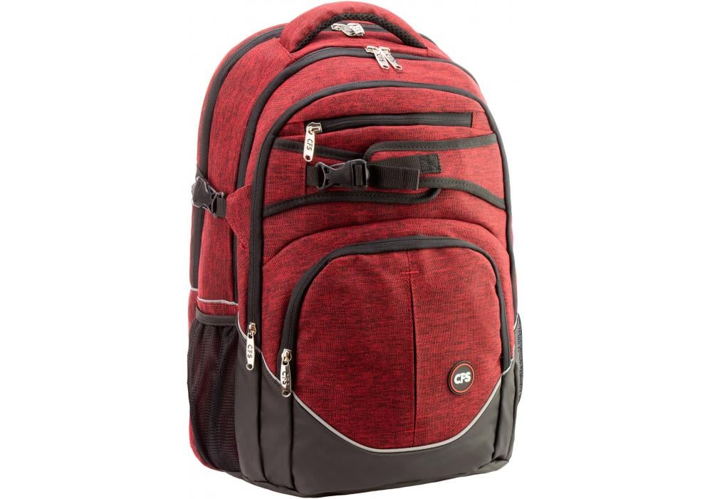 Рюкзак молодежный Cool For School 48x33x22 см 26-35 л Красный (CF86745-03)