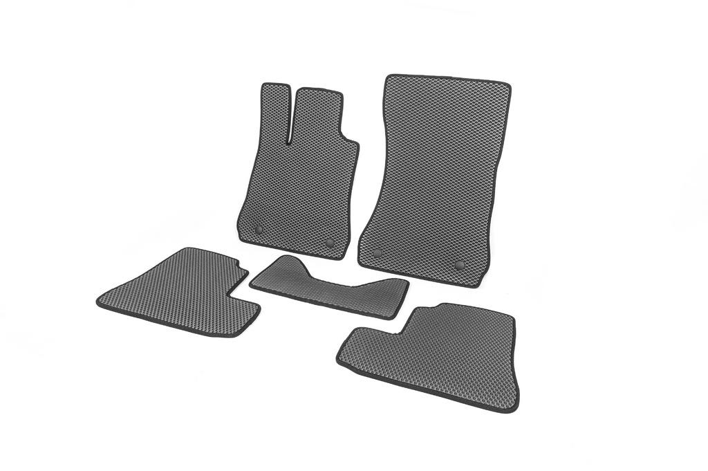 Коврики EVA Digital Designs для Mercedes S-сlass W221 этилвинилацетат Черный