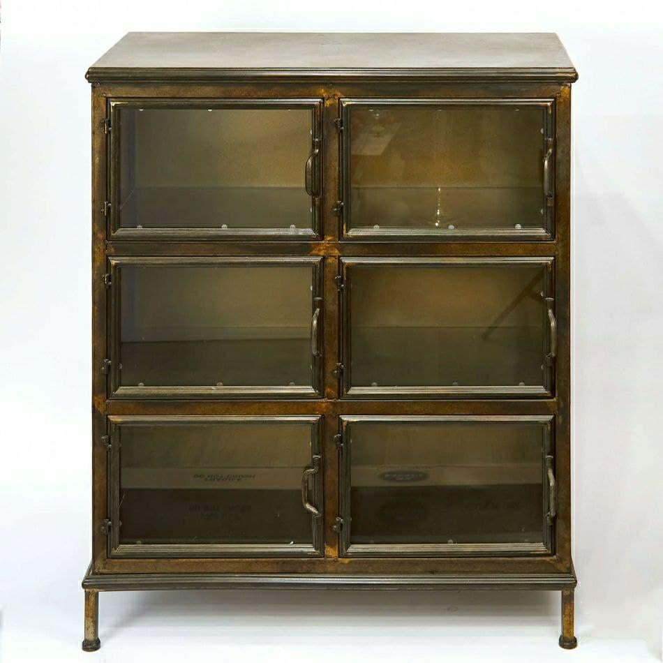 Комод металлический Decors Античный 6971 на 6 дверц (DR000996)