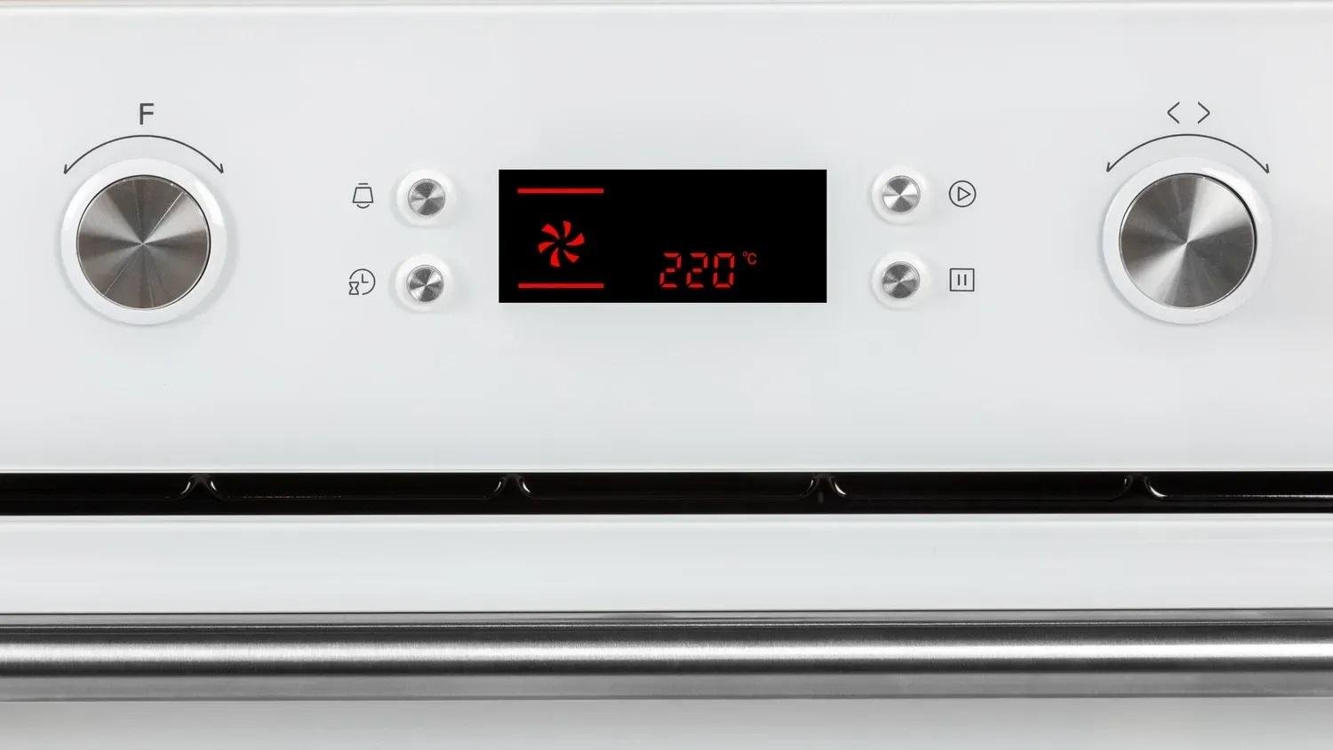 Духовой шкаф электрический Gunter&Hauer EOM 867 WH с грилем и конвекцией Белый - фото 6