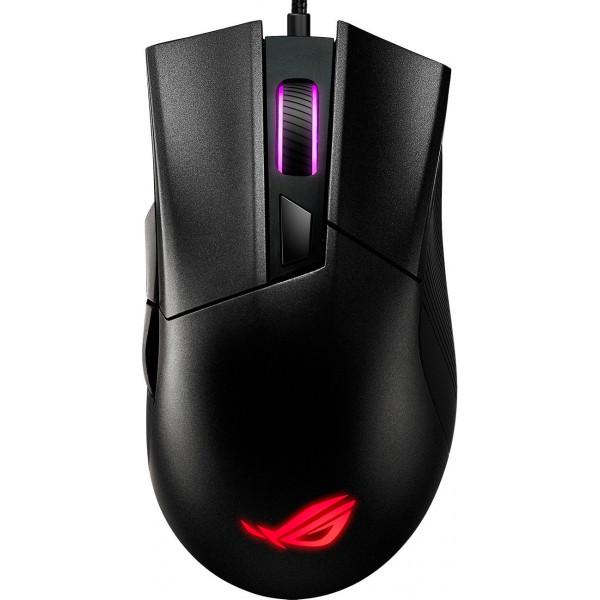 Мышь ASUS ROG Gladius II Core USB Black (90MP01D0-B0UA00)