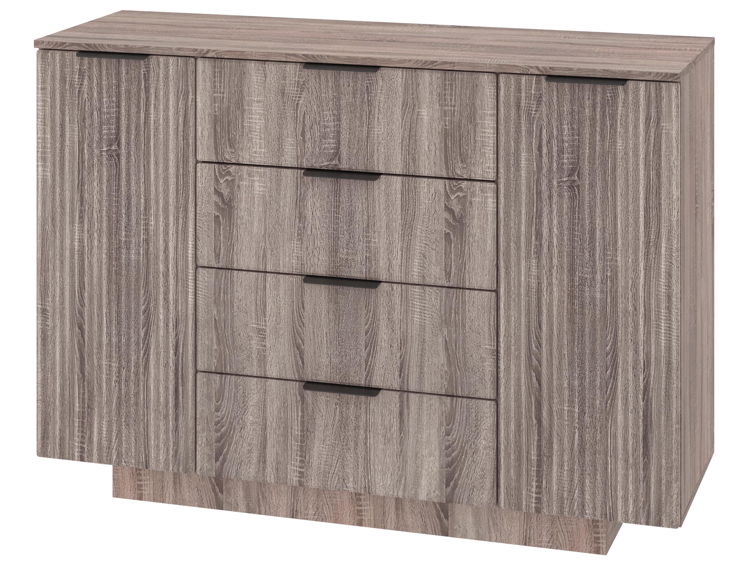 Комод с ящиками PEHOTIN К-6 МДФ ДСП/МДФ 128х43х91,5 см Трюфель (PN-100662) Комод с ящиками PEHOTIN К-6 МДФ ДСП/МДФ 128х43х91,5 см Трюфель (PN-100662)