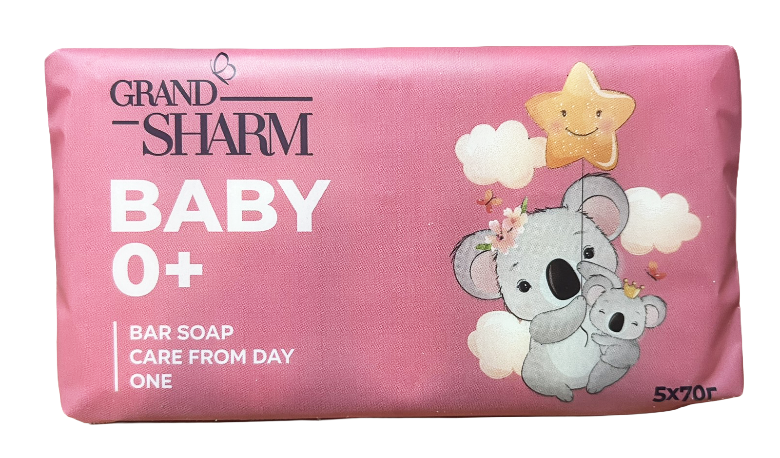 Мыло туалетное Grand Sharm Детская забота с первых дней 5 шт. 70 г (133023)