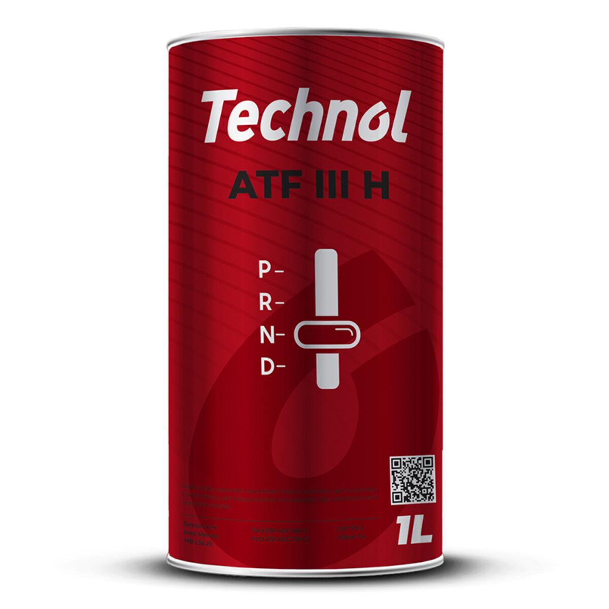 Трансмиссионное масло Technol ATF III H 1л