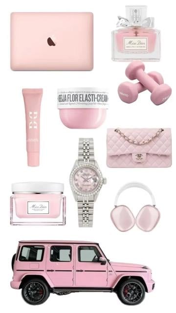 Набор объемных наклеек 3D Pink Набор объемных наклеек 3D Pink