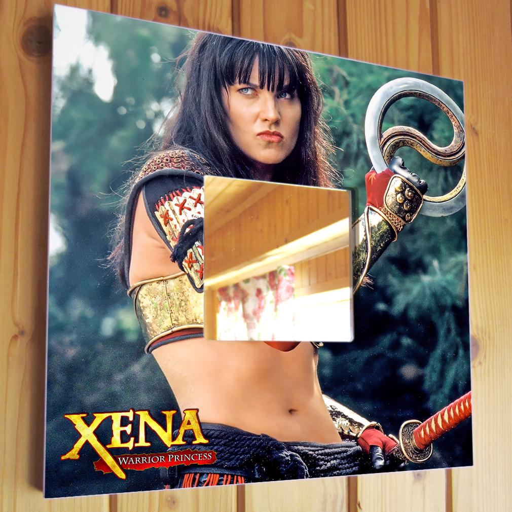 Зеркало декоративное "Сериал Зена: королева воинов" 260х260 мм (M04586)