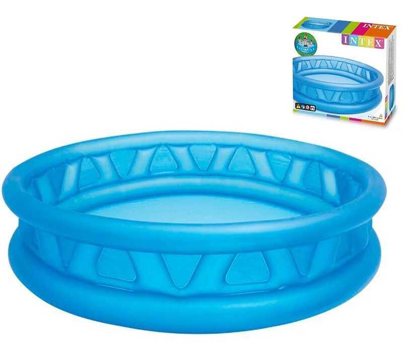 Бассейн надувной Intex 58431 Летучая тарелка 782 л с набором заплат 6 шт. 188х46 см (2522341083) - фото 2
