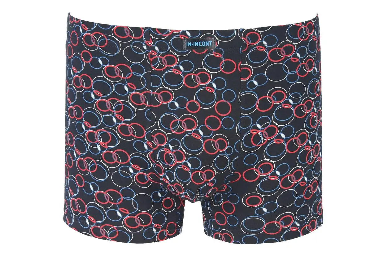 Мужские трусы IN.INCONT стрейчевые 2XL р. 48-50 Красный (1629)
