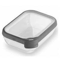 Контейнер пищевой Curver Grand Chef 1,2 л вакуумный прямоугольный Серый