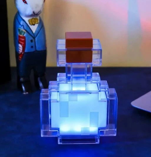 Ночник LED из Minecraft Бутылка с снадобьем 15 цветов USB (32112759)