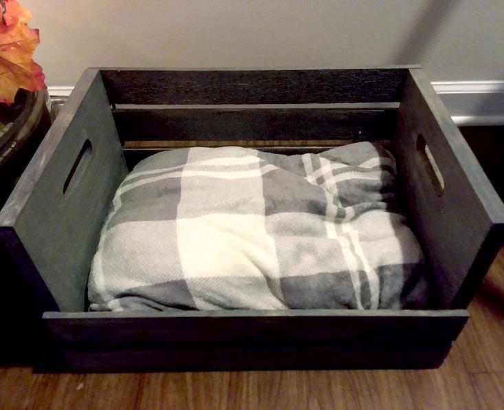 Лежак для кошки из дерева Айрис Венге (ЛДК-000112)