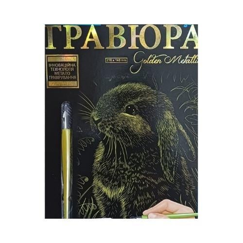 Набор для творчества Danko Toys Гравюра А5 Зайка (ГР-А5-02-01з) Набор для творчества Danko Toys Гравюра А5 Зайка (ГР-А5-02-01з)