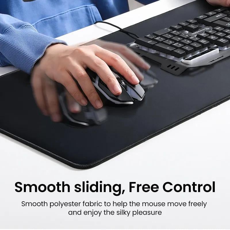 Килимок для миші UGREEN 800х300х4 мм Чорний (90677) - фото 10 Килимок для миші UGREEN 800х300х4 мм Чорний (90677) - фото 10