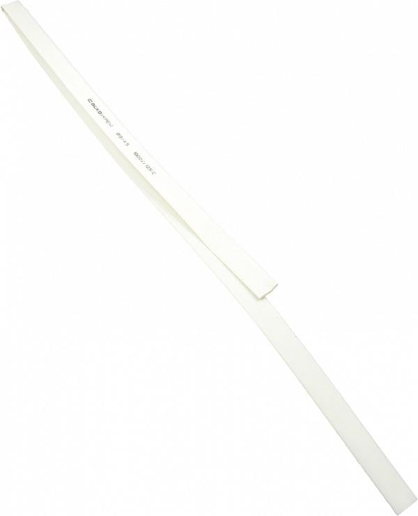 Термоусаджувальна трубка АСКО-УКРЕМ 9,0/4,5 мм 1 м Білий (10765) - фото 1