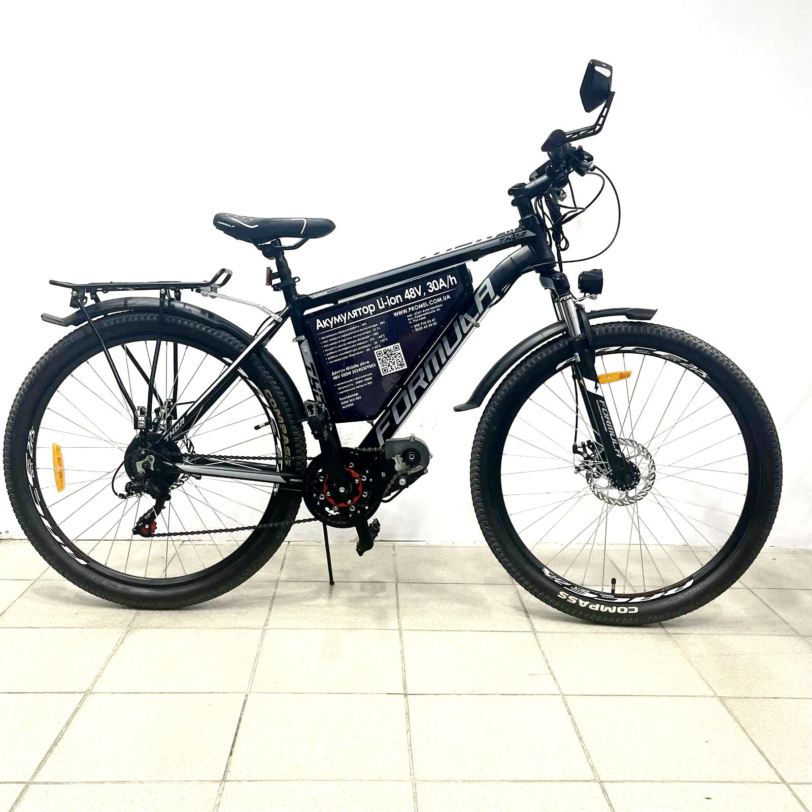 Электровелосипед TIRAS THOR MD AM DD 48V/500W Li-ion 30Ah 27,5" - фото 2 Электровелосипед TIRAS THOR MD AM DD 48V/500W Li-ion 30Ah 27,5" - фото 2