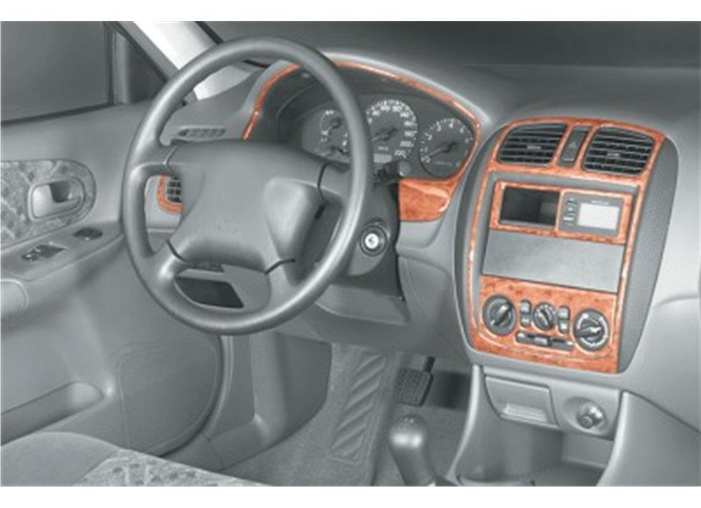 Накладки на панель Meric для Mazda 323 пластик