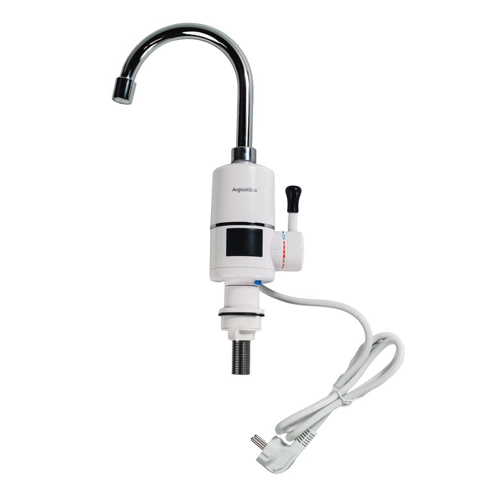 Кран-водонагрівач проточний для кухні Aquatica s96 3.3кВт з термостатом (28337121)