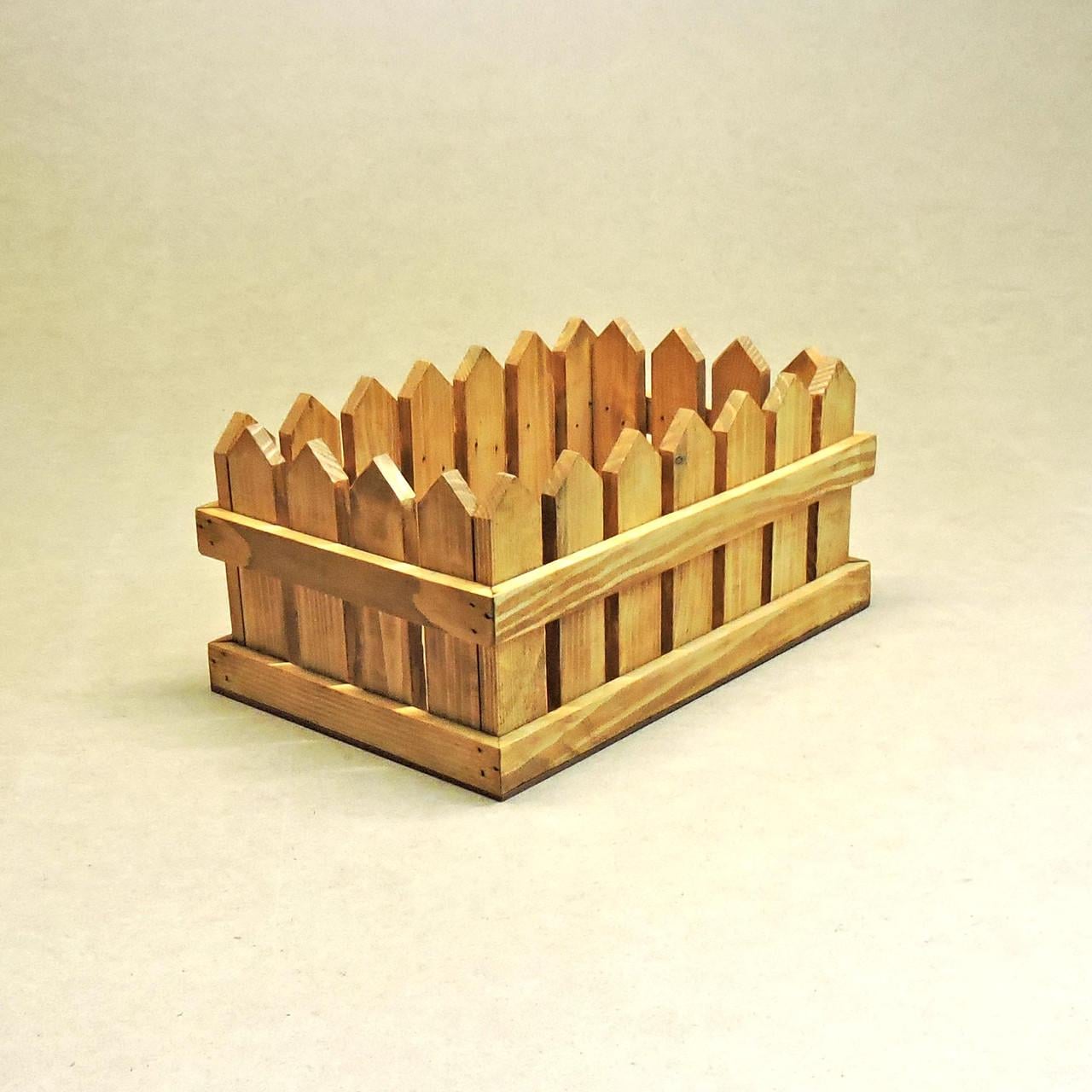 Кашпо з дерева Лютик 20х31 см Каррі (КАШ-20310103)