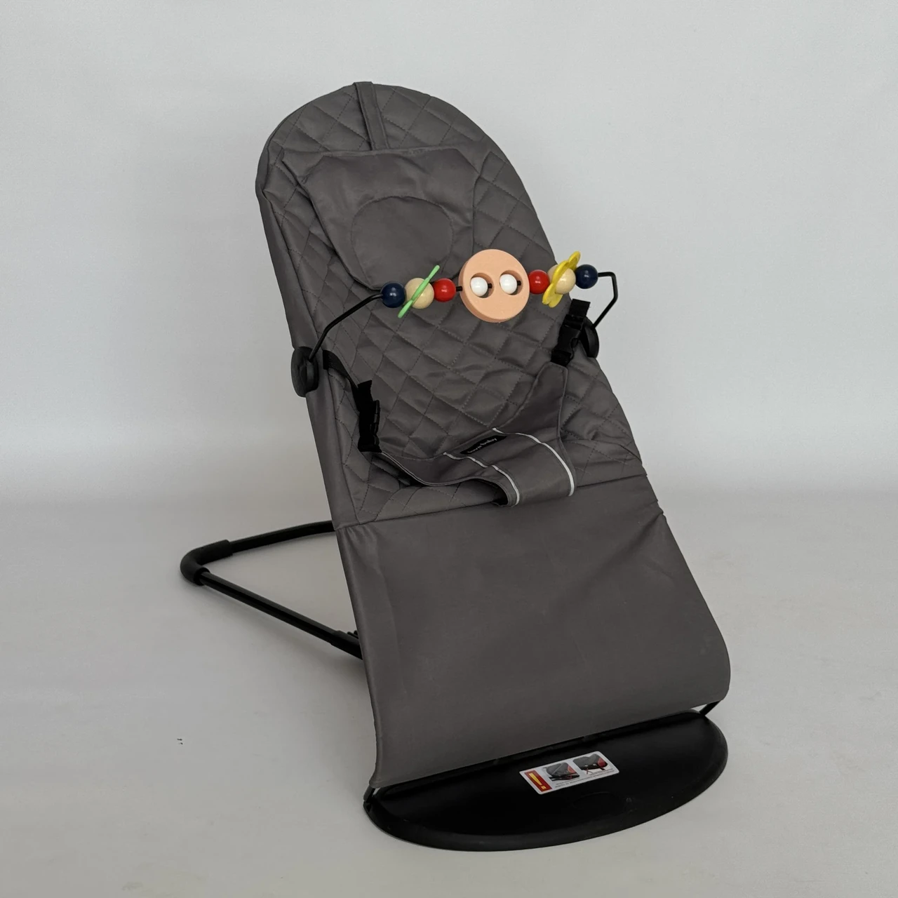 Дитяче крісло-качалка 3в1 Сірий (29482110)