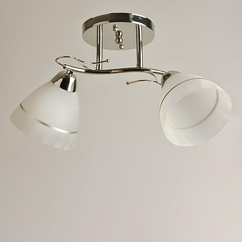 Люстра потолочная Light House SRS-19053/2 матовый Хром/Белый