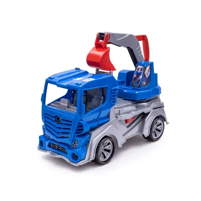 Игрушечная машинка Orion Экскватор из пластика 45х20х35 см Серо-синий (150-98-OR155) Игрушечная машинка Orion Экскватор из пластика 45х20х35 см Серо-синий (150-98-OR155)