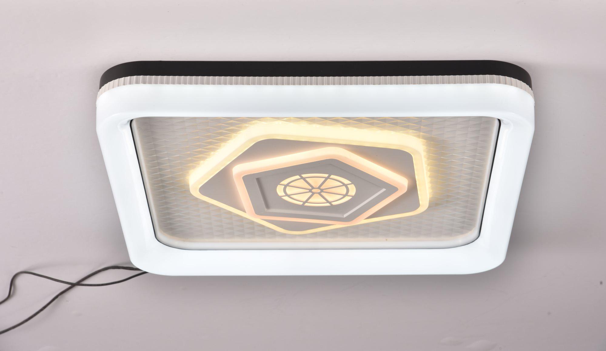 Люстра стельова світлодіодна Valeso H-021 56W квадратна