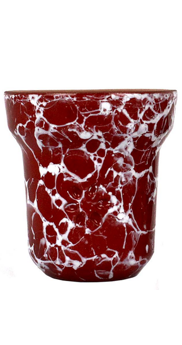 Чаша для кальяну Solaris Eva Red/White