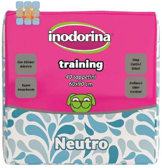 Пеленки для собак Inodorina Training Neutro с нейтральным запахом 60х90 см 40 шт. (27581088)