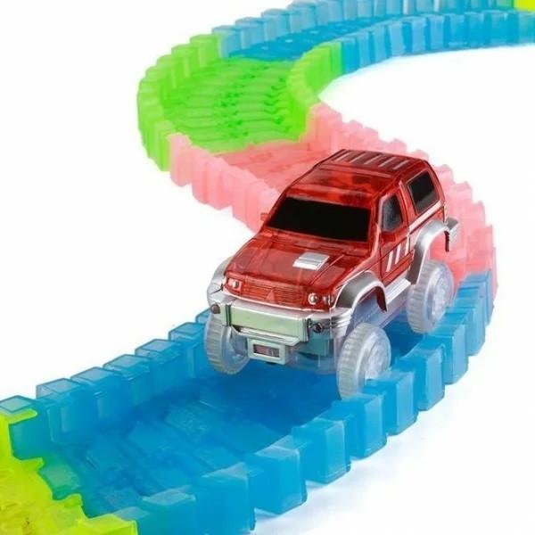 Набор Magic Tracks детский игровой с двумя гоночными машинками 360 деталей (FG2)