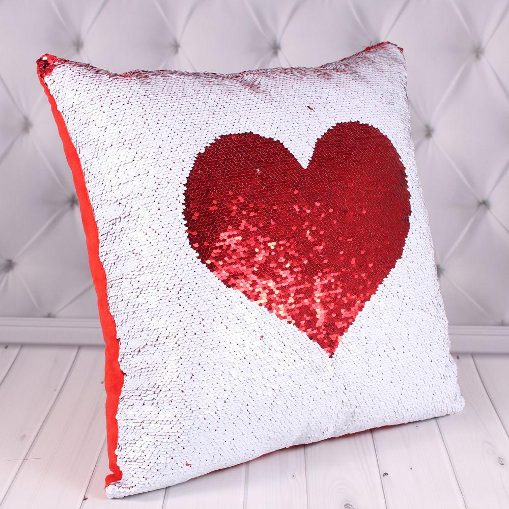 Подушка-сувенир Серце 40х40 см (00231-30)