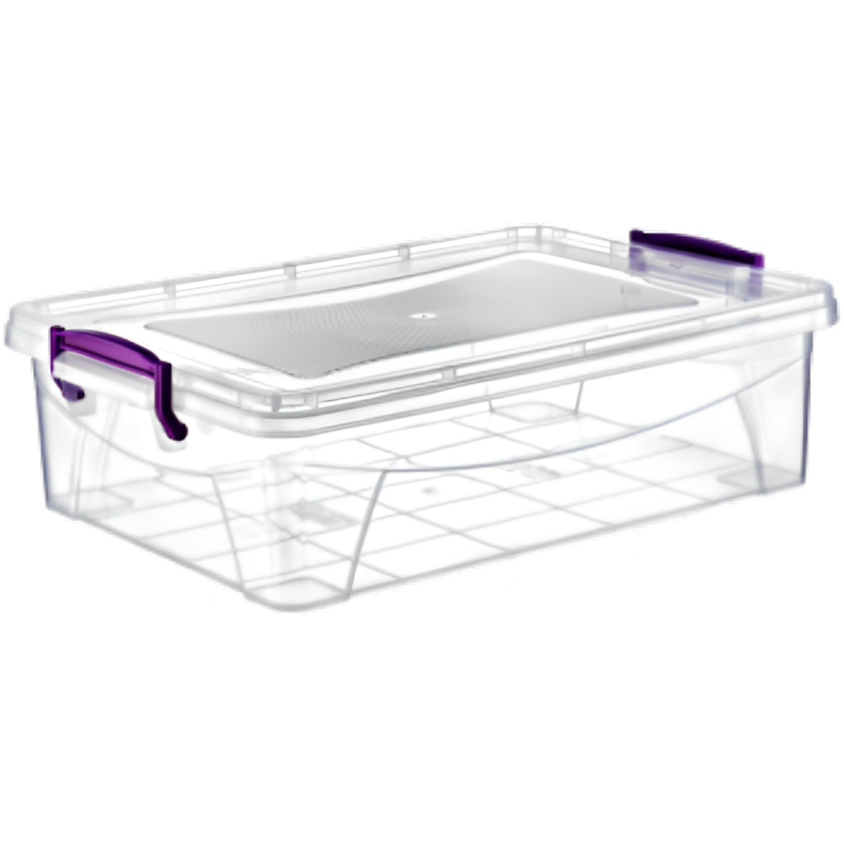 Контейнер на защелках Irak Plastik низкий 7 л (04579) Контейнер на защелках Irak Plastik низкий 7 л (04579)