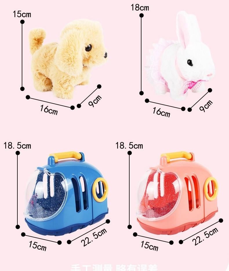 Интерактивная игрушка кролик с аксессуарами в комплекте (000553) - фото 7